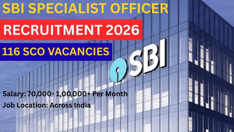 SBI SPECIALIST OFFICER 2026