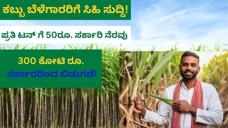 ಕಬ್ಬು ಬೆಳೆಗಾರರಿಗೆ ಸಿಹಿ ಸುದ್ದಿ